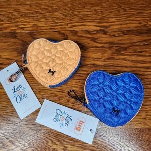 Lug Heart Pouch set of 2